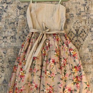 Cotton Floral Print Sundress